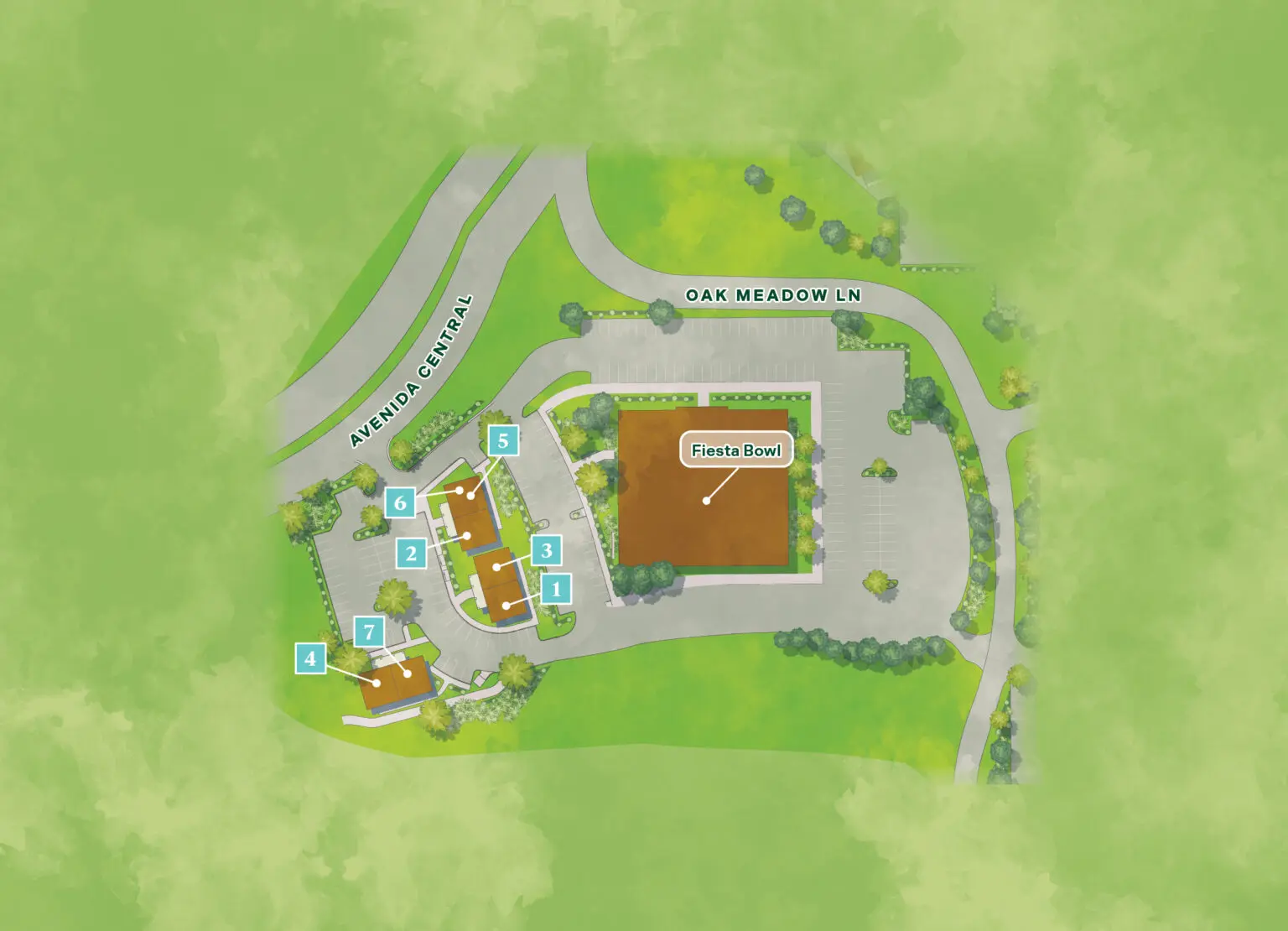 Plaza Map - Village Green Professional Plaza