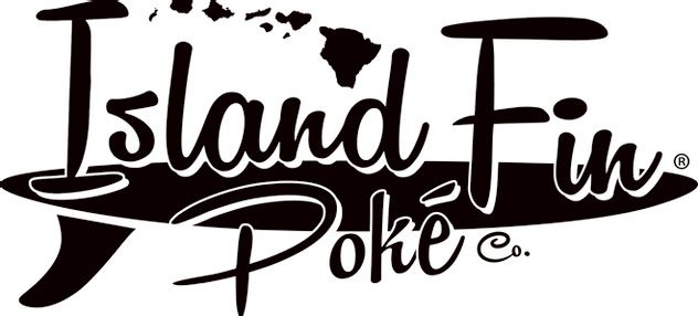 Island fin pole logo