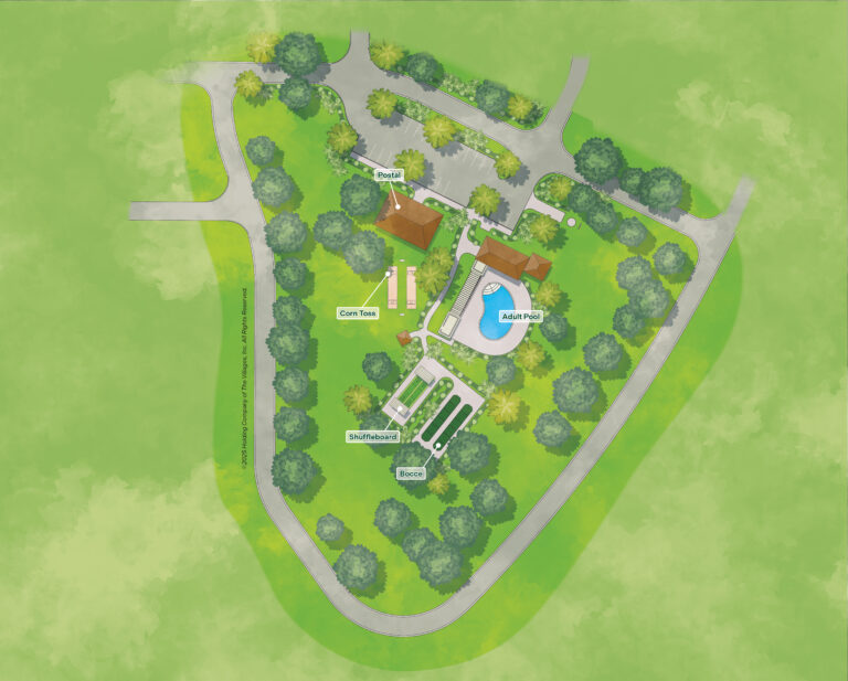 Lakeview Recreation Site Map Rendering
