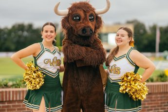 careers-charter-school-mascot-cheerleaders